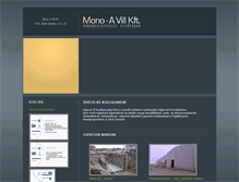 Tablet Screenshot of monoavill.hu